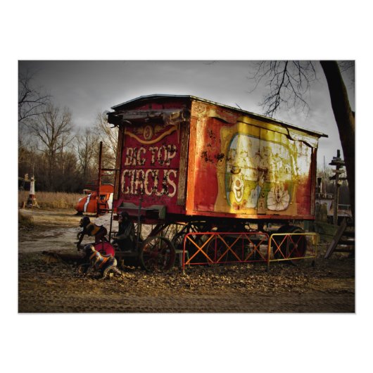 "Welkom Wagon" Foto Afdruk (Voorkant)