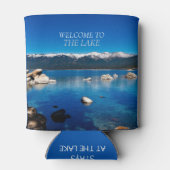 Welkom Wat gebeurt bij Lake, blijft bij het meer Blikjeskoeler (Achterkant)