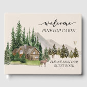 Welkom Waterverf Forest Cabin Home Rental Gastenboek (Voorkant)