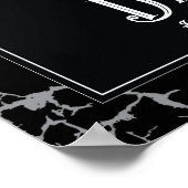 Welkom Wedding Poster Teken Skeleton Handen Hart (Hoek)