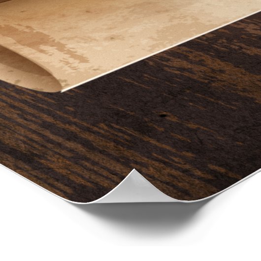 Welkom Western Poster Landstartboeken (Hoek)