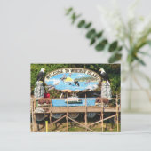 Welkom Whidbey Island Briefkaart (Staand voorkant)