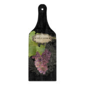 Welkom wijngaarden Pinot Noir Grape Kitchen Art Snijplank (Voorkant)