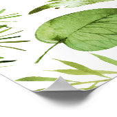 Welkom Wild Meadow Wedding Poster (Hoek)