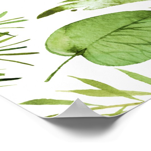 Welkom Wild Meadow Wedding Poster (Hoek)