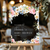 Welkom! Wildflower, Baby shower Acryl Bord