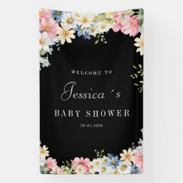 Welkom! Wildflower, Baby shower Spandoek