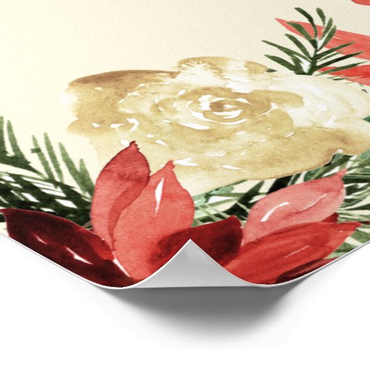 Welkom winter | Poster Vrijgezellenfeest voor wedd (Hoek)