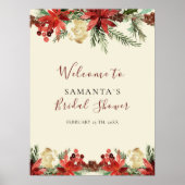 Welkom winter | Poster Vrijgezellenfeest voor wedd (Voorkant)