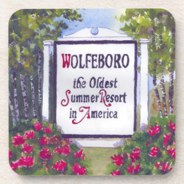 Welkom Wolfeboro NH-bord Onderzetter