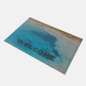 Welkom Yellowstone Blue Water Photo National Park Deurmat (Schuin)