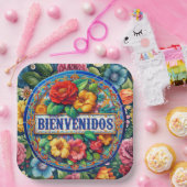 WELKOM - Zo mooi! Papieren Bordje (Feest)