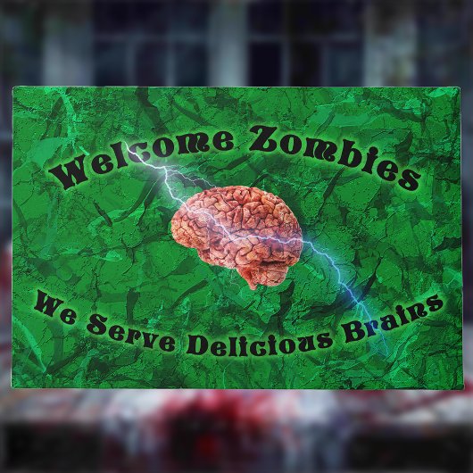 Welkom Zombies, we dienen Delicious Brains Deurmat