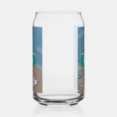 Welkom Zomer Vector Tekening Blikvorm Glas (Links)