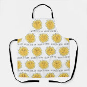 Welkom Zon All-Over-Print Schort (Voorkant)