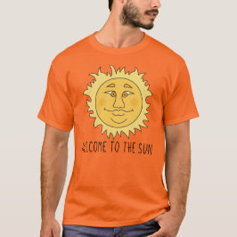 Welkom Zon Heren Basic T-Shirt
