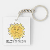 Welkom Zon Sleutelhanger (Achterkant)