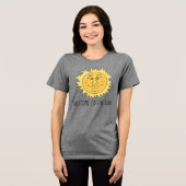 Welkom Zon Women's Tri-Blend T- Shirt (Voorkant volledig)