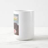 Welkom, zonnebloemen, Donuts en koffie Koffiemok (Center)