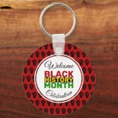 Welkom ZWARTE MAAND Sleutelhanger (Voorkant)
