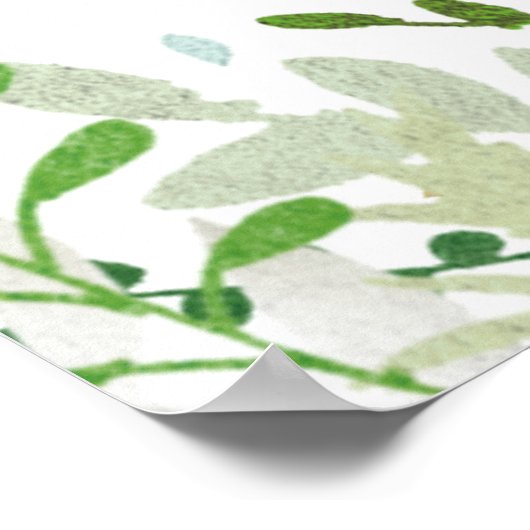 Welkombord voor bruidsdouche met verse citroen | G Poster (Hoek)