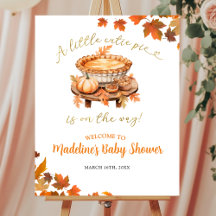 Welkombord voor Cutie Pie Baby Shower