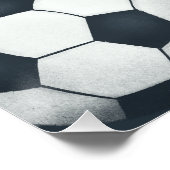 Welkombord voor sportief blauwe jongens verjaardag perfect poster (Hoek)