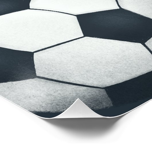 Welkombord voor sportief blauwe jongens verjaardag perfect poster (Hoek)