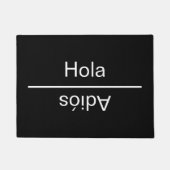 welkome afscheid in het Spaans Deurmat (Voorkant)