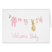 welkome baby (Voorkant Horizontaal)