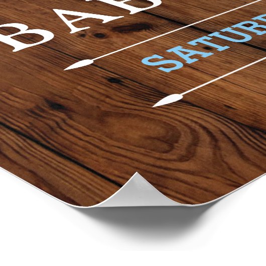 Welkome Baby shower Poster brouwerij