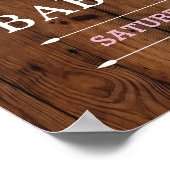 Welkome Baby shower Poster Brouwerij Hout (Hoek)