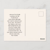 Welkome Briefkaarten voor het slapende Keukenkind (Achterkant)