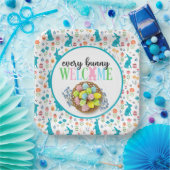 Welkome Bunnies Papieren Bordje (Feest)