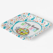 Welkome Bunnies Papieren Bordje (Gebogen)