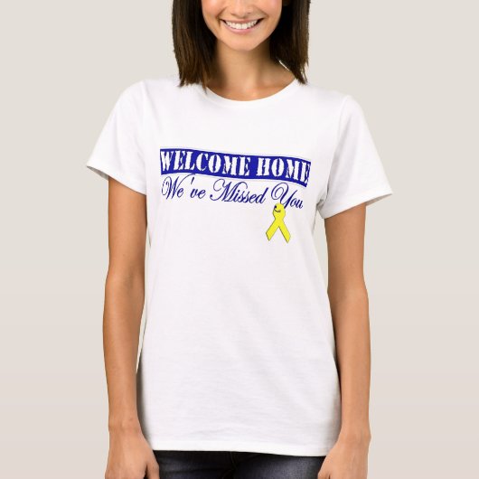 welkome homemissant t-shirt (Voorkant)
