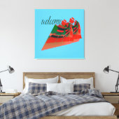 welkome homo , vier hosting , venerati canvas afdruk (Insitu (Slaapkamer))