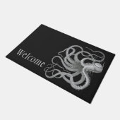 Welkome kraken strand deurmat (Schuin)