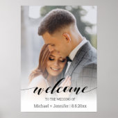 welkome moderne , stijlvolle foto van het script b poster (Voorkant)