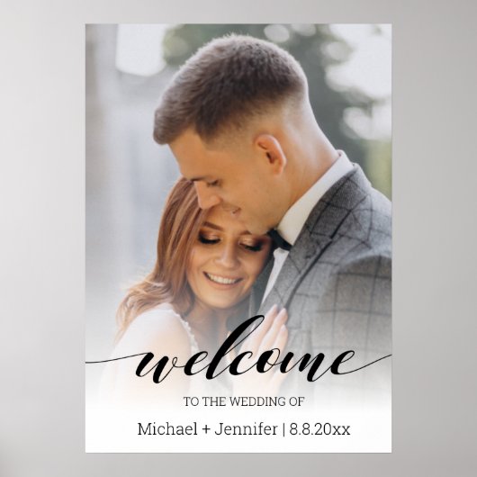 welkome moderne , stijlvolle foto van het script b poster (Voorkant)