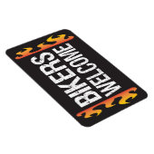 Welkome motorfiets van fietsers Gebeurtenis of Zak Magneet (Rechterzijde)