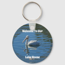Welkome Pelican Wild Bird Home Guest