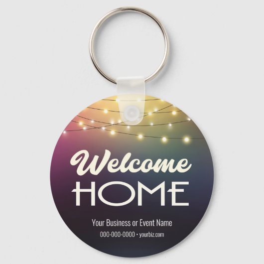 Welkome Sleutelhanger Bedrijfs van de Promo van he (Voorkant)