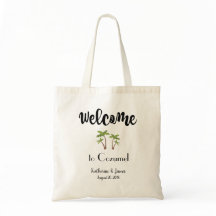 Welkome tas, bruiloft bestemming (aanpassen)