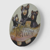 WELKOMENDE BEREN GROTE KLOK (Hoek)