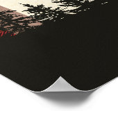 Welkomsposter voor lumberjack-babyshower met beren poster (Hoek)