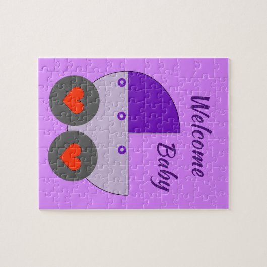 welkomstbaby legpuzzel (Horizontaal)