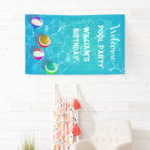 Welkomstbanner van de Partij van de Vrijdag Spandoek (Insitu)