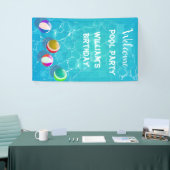 Welkomstbanner van de Partij van de Vrijdag Spandoek (Beurs)