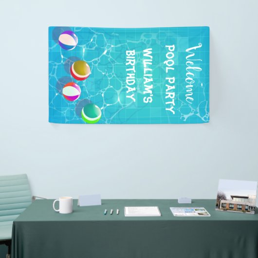 Welkomstbanner van de Partij van de Vrijdag Spandoek (Beurs)